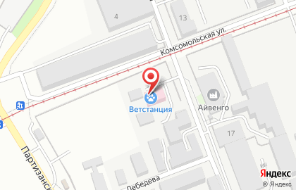 Ангарская станция по борьбе с болезнями животных, ГБУ на карте