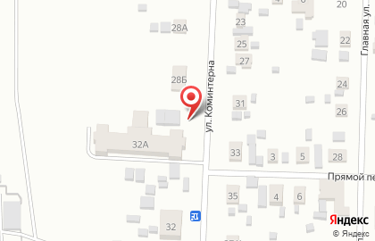 Продуктовый магазин Мишутка на улице Коминтерна на карте