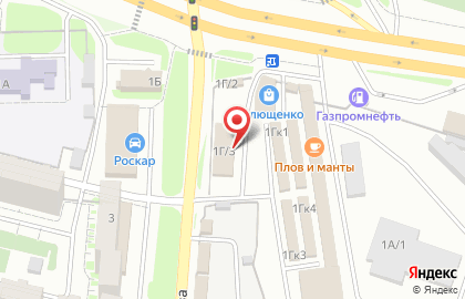 Торговый комплекс Колющенко на улице Доватора, 1г/3 на карте