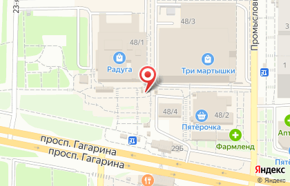 Микрофинансовая компания Срочноденьги на проспекте Гагарина на карте