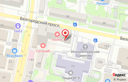 IT-компания Парусник-Белгород на карте