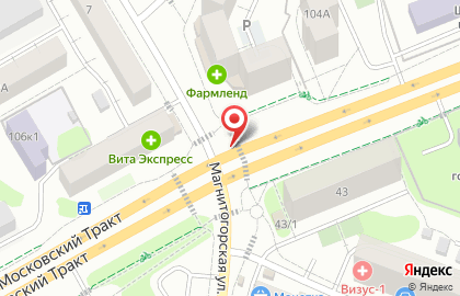 Коко на Московском тракте на карте