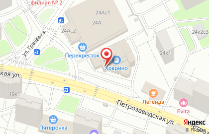 Магазин разливного пива Остров живого пива на Петрозаводской улице на карте