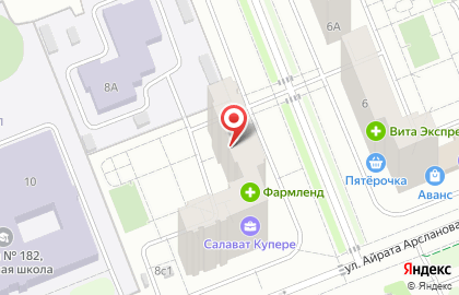 Автошкола Нур в Кировском районе на карте