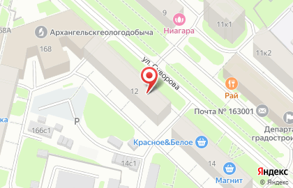 Интернет-магазин Wildberries на улице Суворова на карте