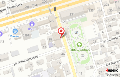 Стоматология в Махачкале на карте