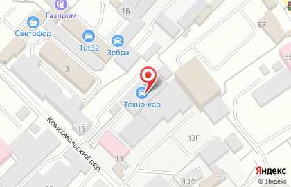 Автотехцентр Техно-кар на карте