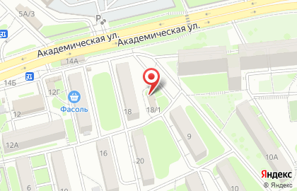 Мечта на Академической улице на карте