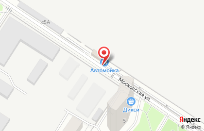 Автокомплекс на Московской улице на карте