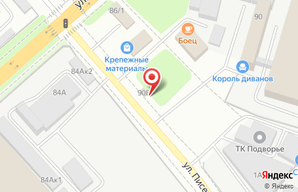 Грузовая и легковая шиномонтажная мастерская на улице Богдана Хмельницкого на карте