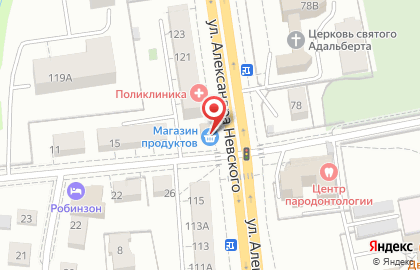 Гастроном Балт-Аллюр СПМ в Ленинградском районе на карте