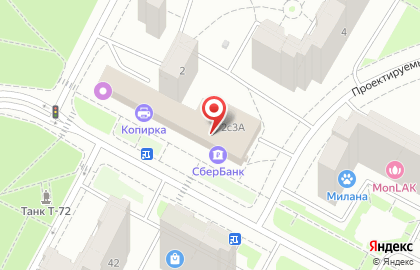 Терминал СберБанк на Солнцевском проспекте, 2 на карте