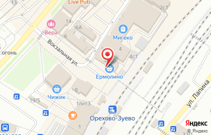 Магазин продуктов в Москве на карте