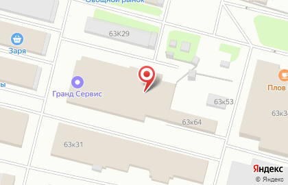 Мегалайн на проспекте Непокорённых на карте
