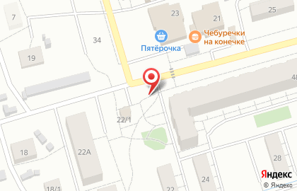 Киоск по продаже фруктов и овощей на Зои Космодемьянской на карте