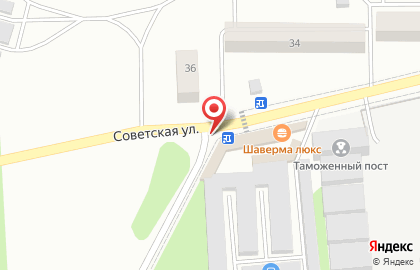 Киоск по продаже хлебобулочных изделий Майбах хлеб на Советской улице на карте