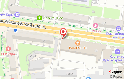 Банкомат Home credit bank на Красноармейском проспекте на карте