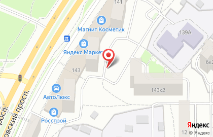 Магия света на Московском проспекте на карте
