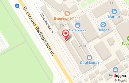 Магазин автозапчастей Пит стоп в Санкт-Петербурге на карте