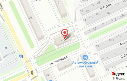 Шинный центр Колеса Даром на улице Энгельса на карте