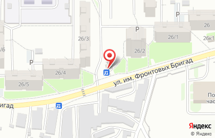 Продовольственный магазин Кристалл на Транспортной улице на карте