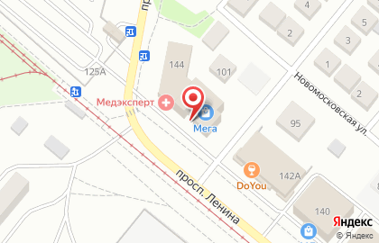 Служба экспресс-доставки Сдэк на проспекте Ленина на карте
