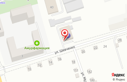 Торговый дом Мебель Град на улице Шевченко на карте