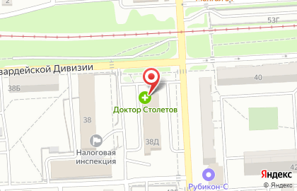 Супермаркет МАН в Дзержинском районе на карте