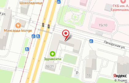 Салон красоты Твой выбор на карте