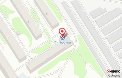 Супермаркет Пятёрочка в Пскове на карте