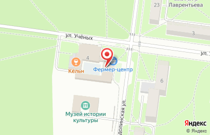 Сеть супермаркетов Сибириада на Золотодолинской улице на карте
