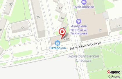Мини-отель на Набережной в Казани на карте
