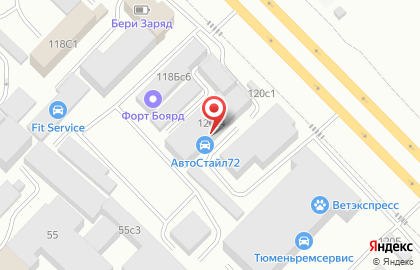 Тонировочный центр АвтоСтайл72 на карте