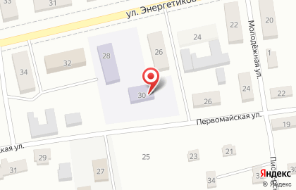Детский сад №37 на улице Энергетиков на карте