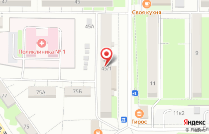 Участковый пункт полиции, Калининский район на Сельской Богородской улице на карте