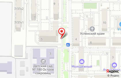 Продовольственный магазин Агрокомплекс на 3-й Целиноградской улице на карте