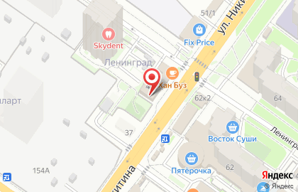 Торговая компания Мистер Дверкин в Октябрьском районе на карте