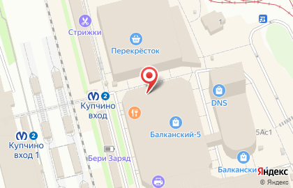 Аптека ЛекОптТорг на Балканской площади на карте