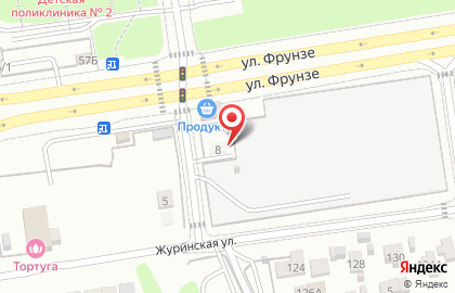 Шиномонтажная мастерская в Дзержинском районе на карте