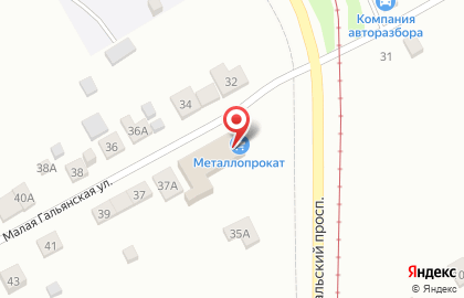 Производственно-торговая фирма в Екатеринбурге на карте