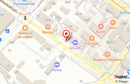 Анетти на Байкальской улице на карте