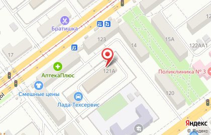 Торговая компания Гарантерм-Поволжье в Кировском районе на карте