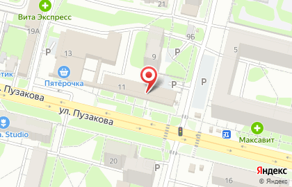 Магазин мяса птицы Тульская индейка в Зареченском районе на карте