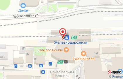 Киоск монастырской выпечки Хлебный Покров на Привокзальной площади на карте
