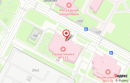 Центр лечения наркомании и алкоголизма "Санкт-Петербург-Нарколог" на карте