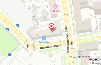 Туймаада-Инжиниринг на улице Дзержинского на карте