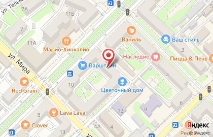 Салон сотовой связи МегаФон на улице Карла Маркса, 12 в Туапсе на карте