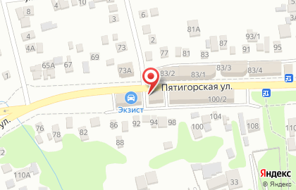 Антикафе Смайл на Пятигорской улице на карте