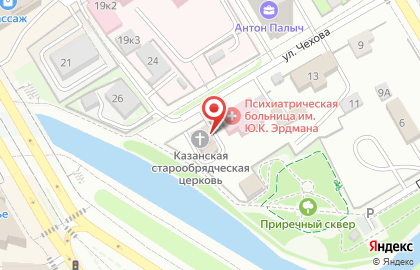 Старообрядческая Церковь Казанской Божьей Матери на карте