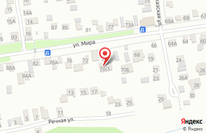 Автосервис ProService на улице Мира на карте
